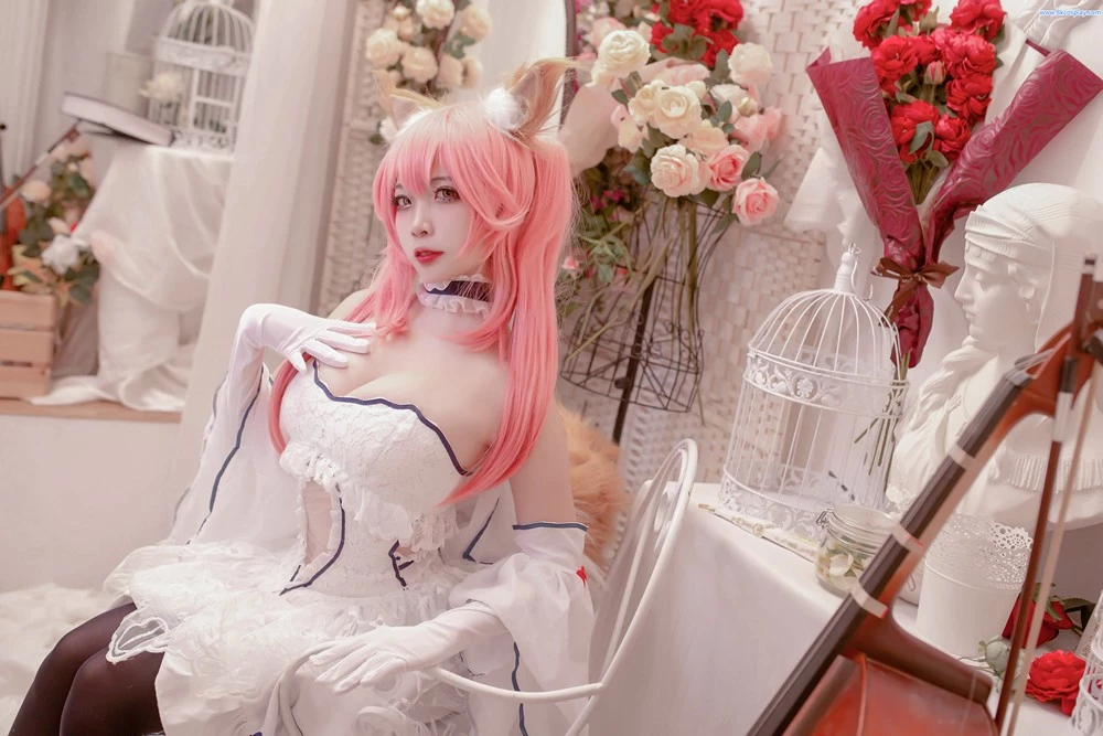 [二佐Nisa] NO.131 Fate玉藻前婚紗 Tamamo no Mae Wedding Dress