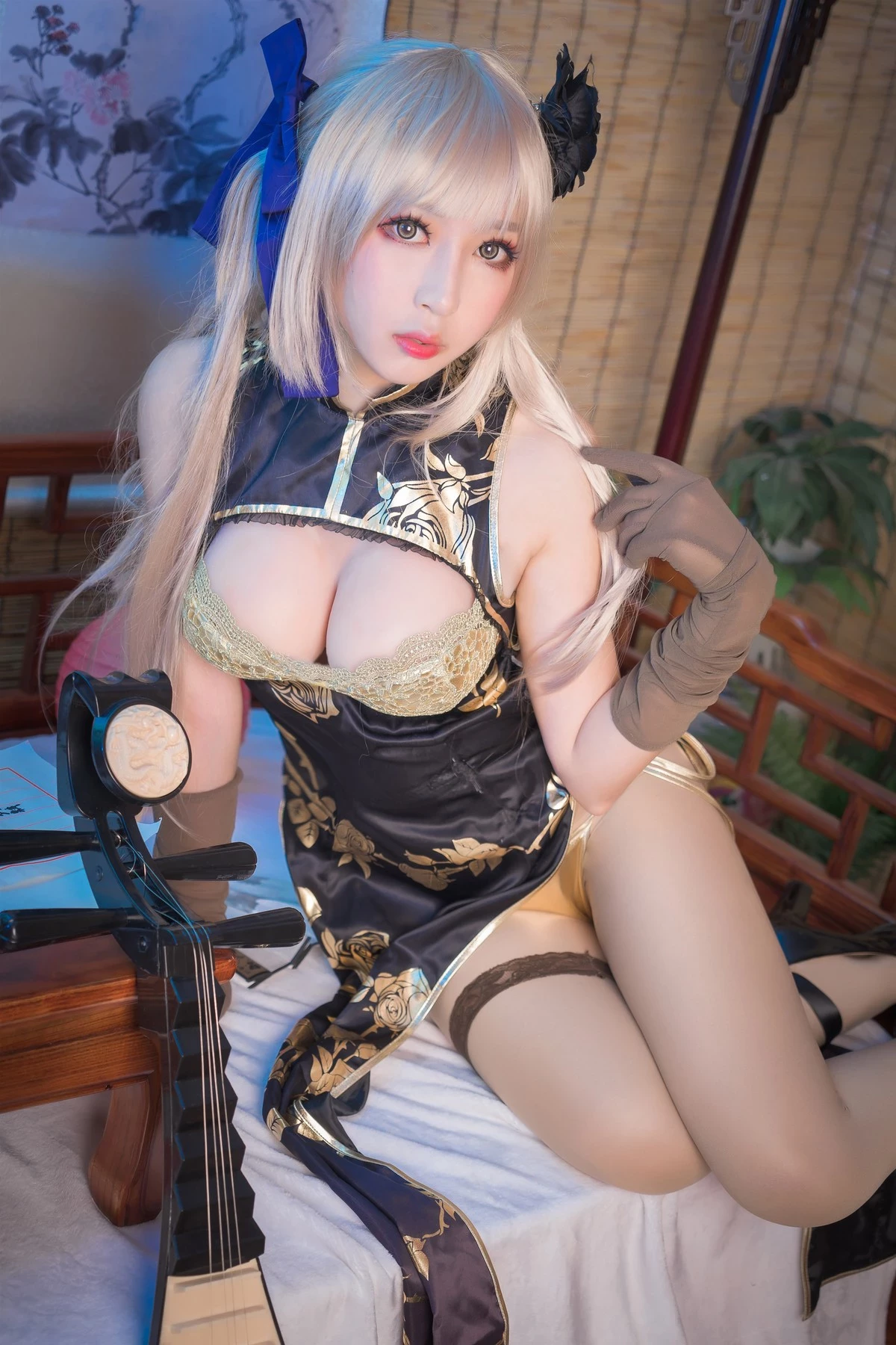 黑米粥 Cosplay 金蓮