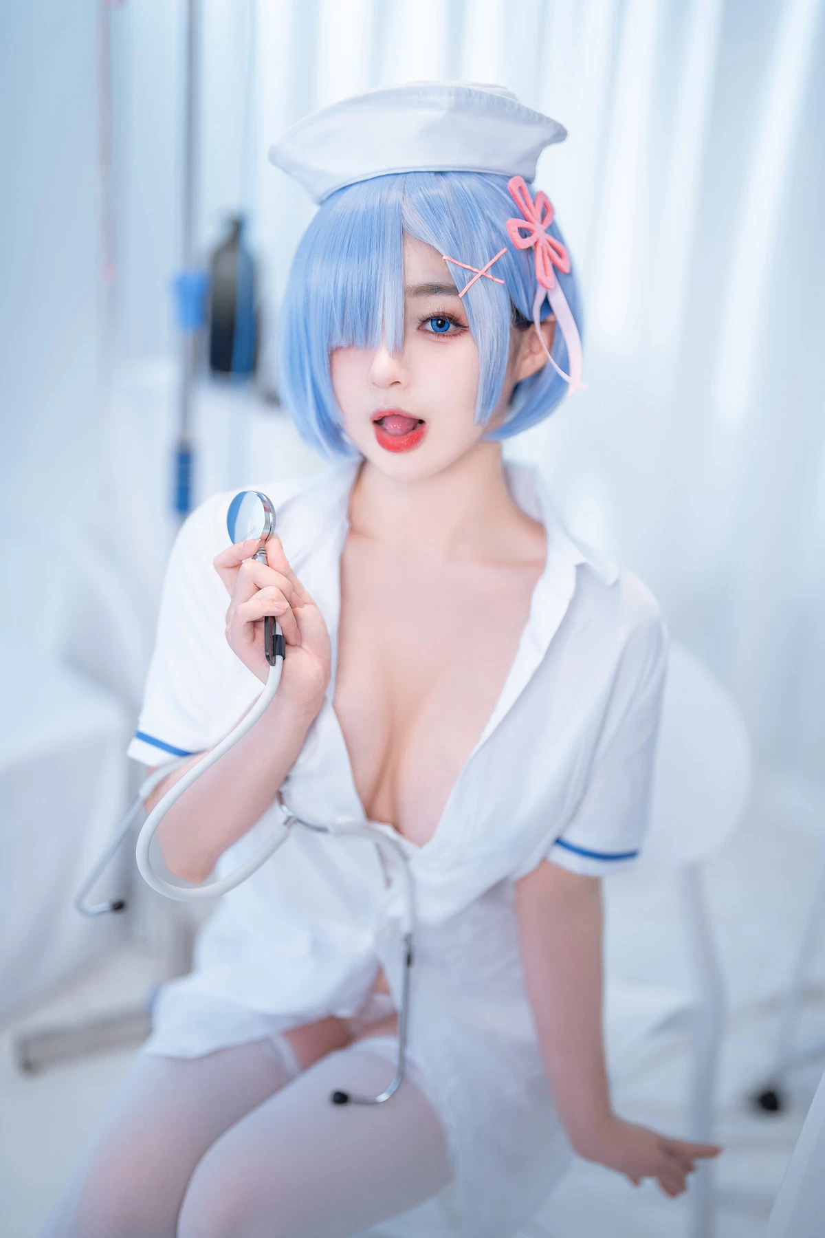 桜井寧寧 Cosplay 雷姆護士 Nurse Rem