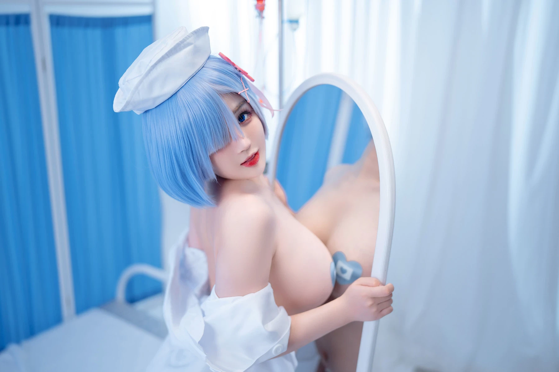 桜井寧寧 Cosplay 雷姆護士 Nurse Rem