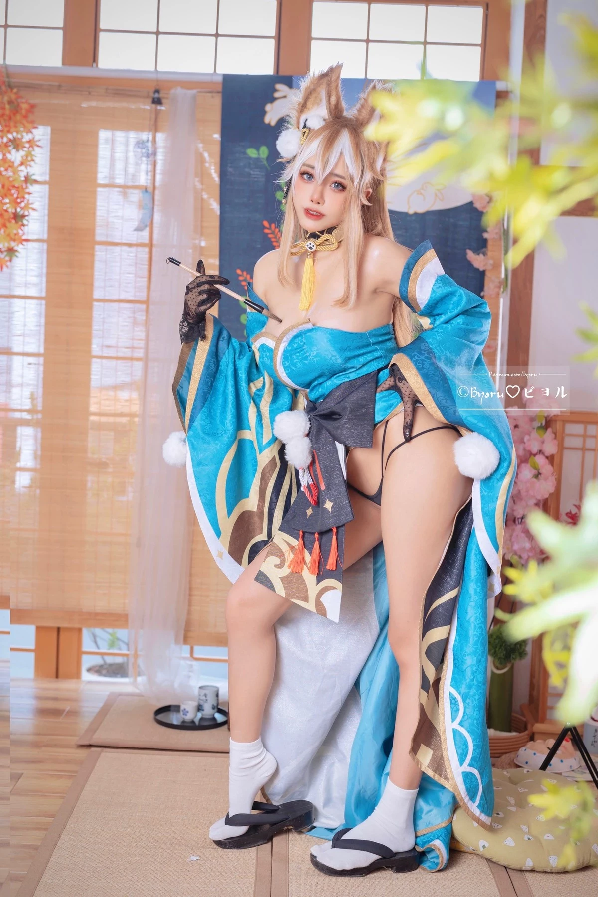 蘿莉Byoru Cosplay Miss Hina Genshin Impact