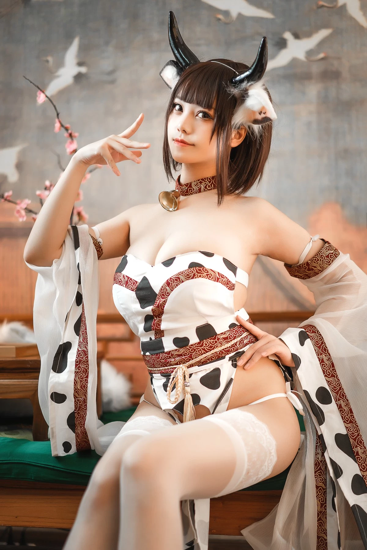 蜜汁貓裘 Cosplay 奶牛