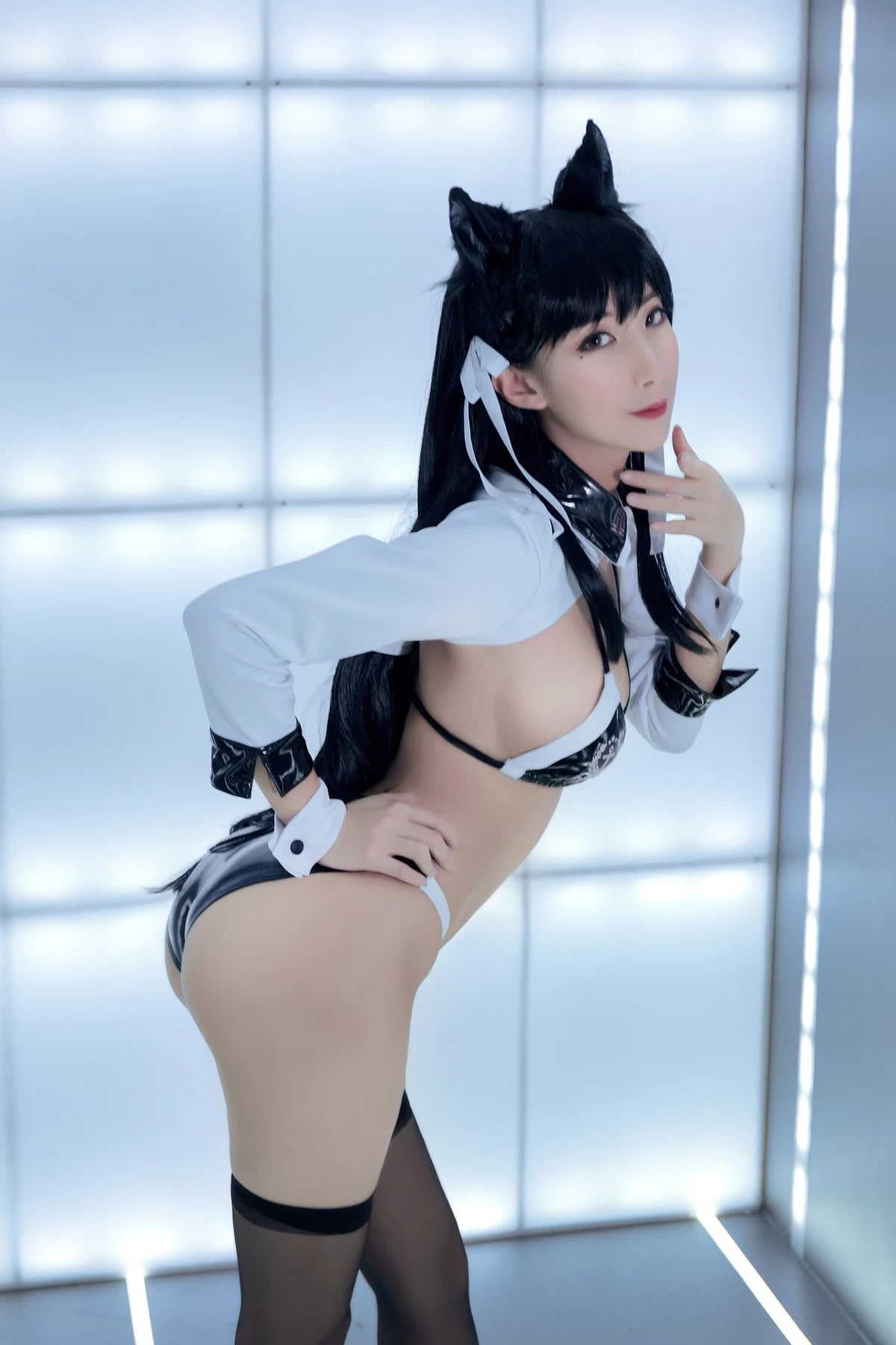 索索 Cosplay 愛宕 Atago Racing Queen Ver.