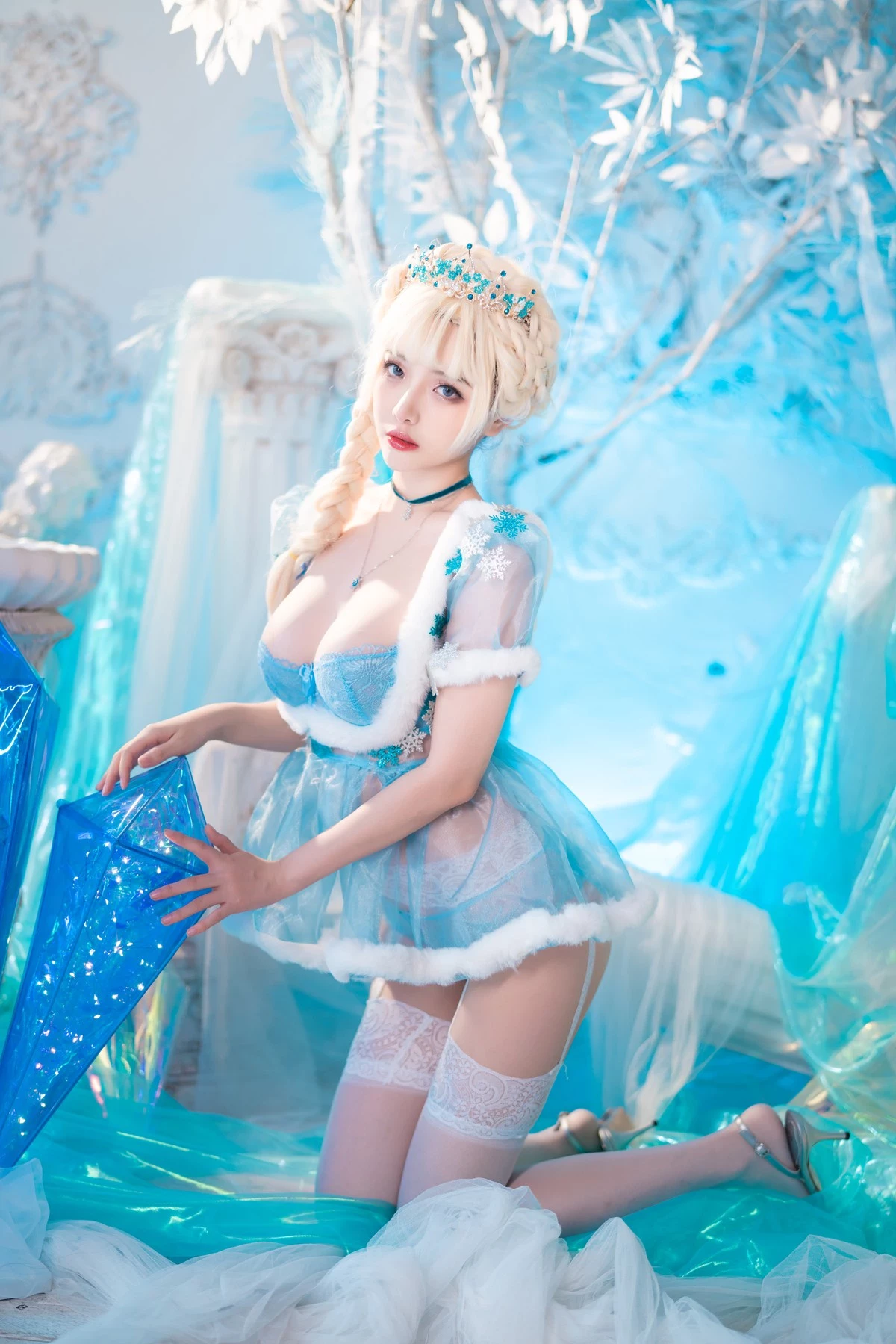 雯妹 Cosplay 冰雪 Snow Ice