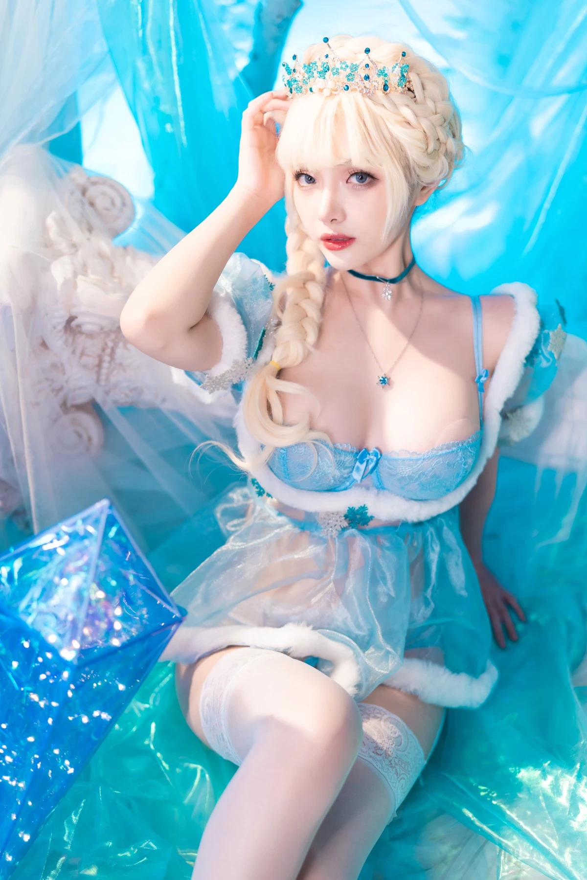 雯妹 Cosplay 冰雪 Snow Ice