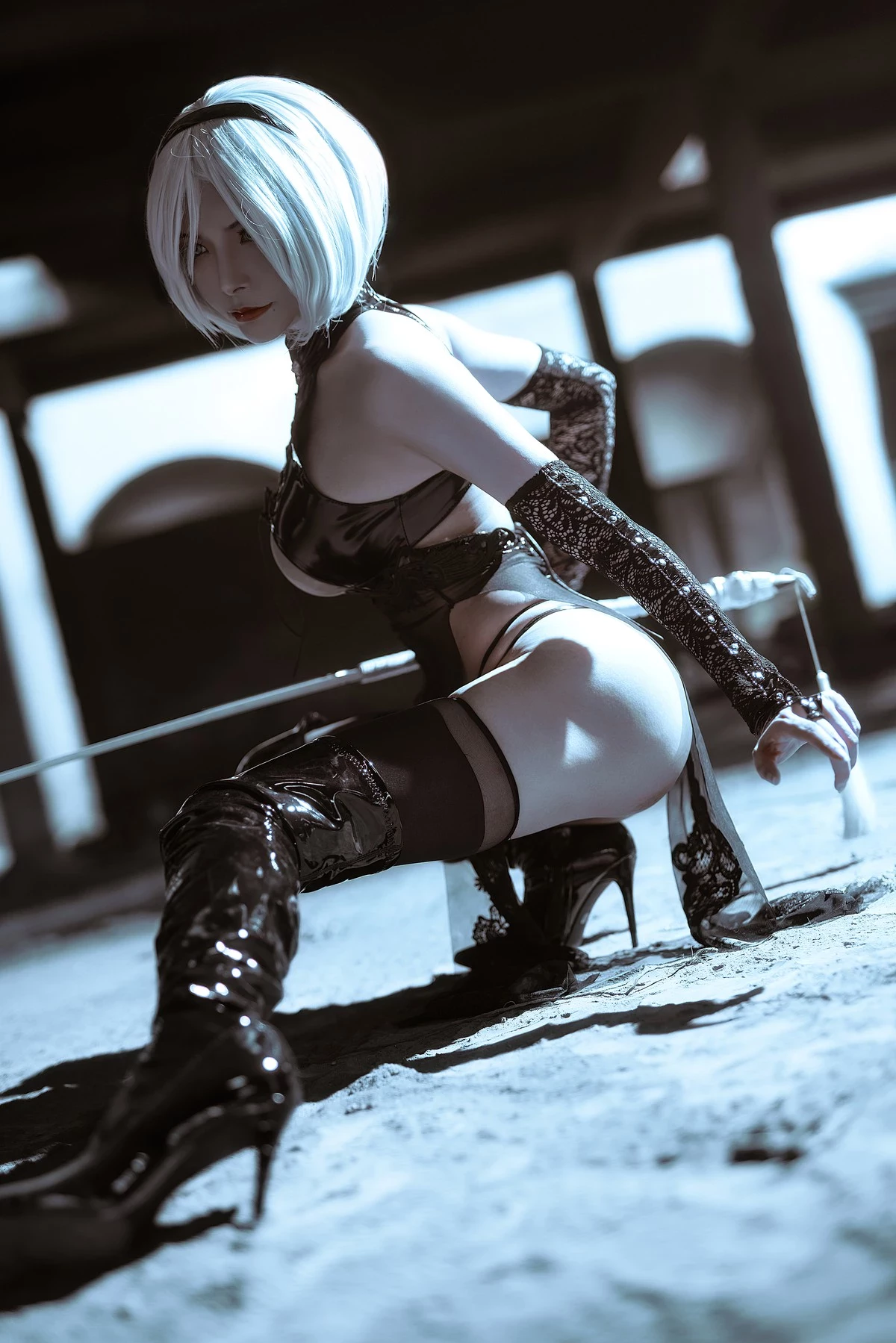 夏小秋秋秋 Cosplay 2B ニーア オートマタ