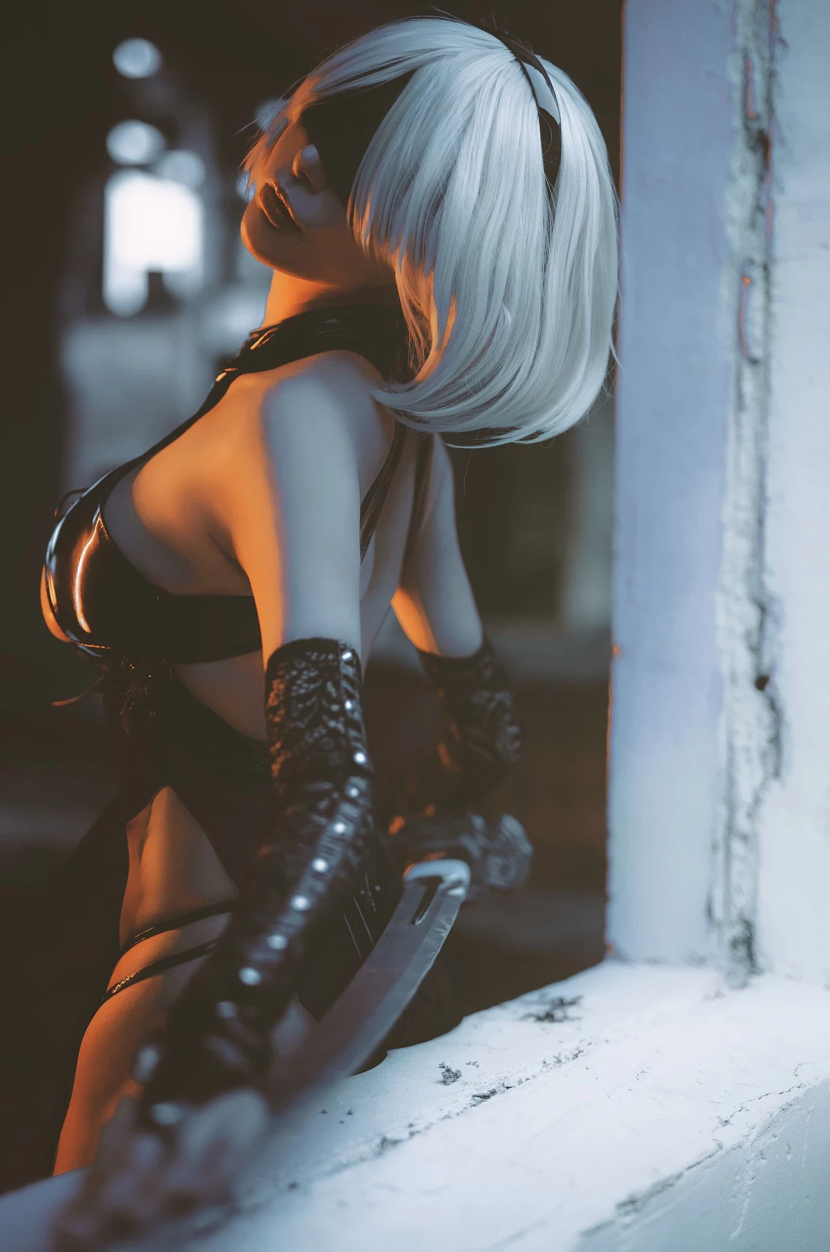 夏小秋秋秋 Cosplay 2B ニーア オートマタ