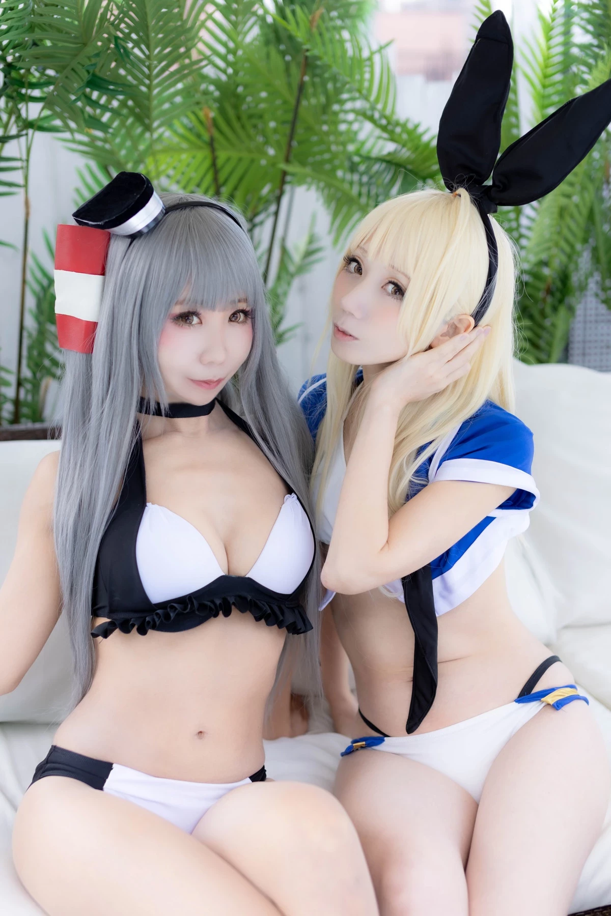 [Air Comiket 2] Shimakaze & Amatsukaze Swimsuit - Zekazeka 2