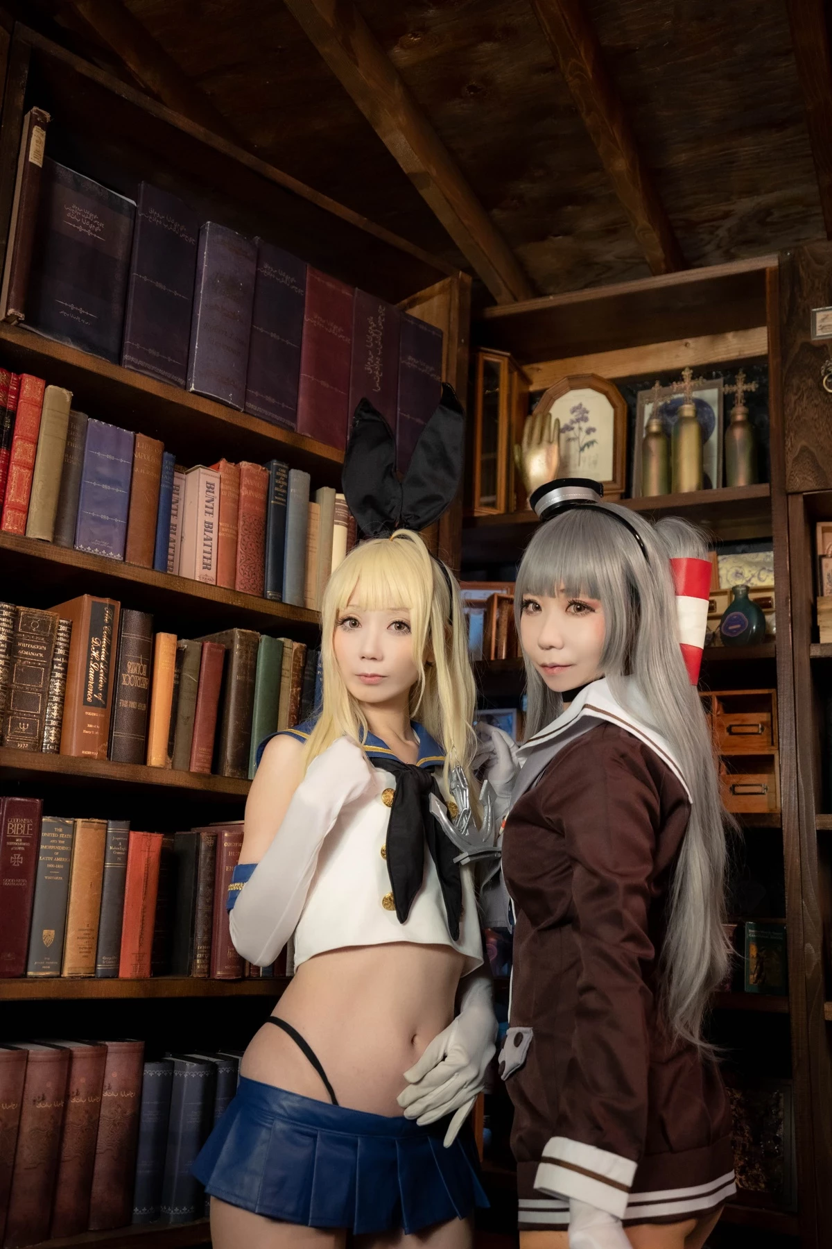 [Air Comiket 2] Shimakaze & Amatsukaze Swimsuit - Zekazeka 2