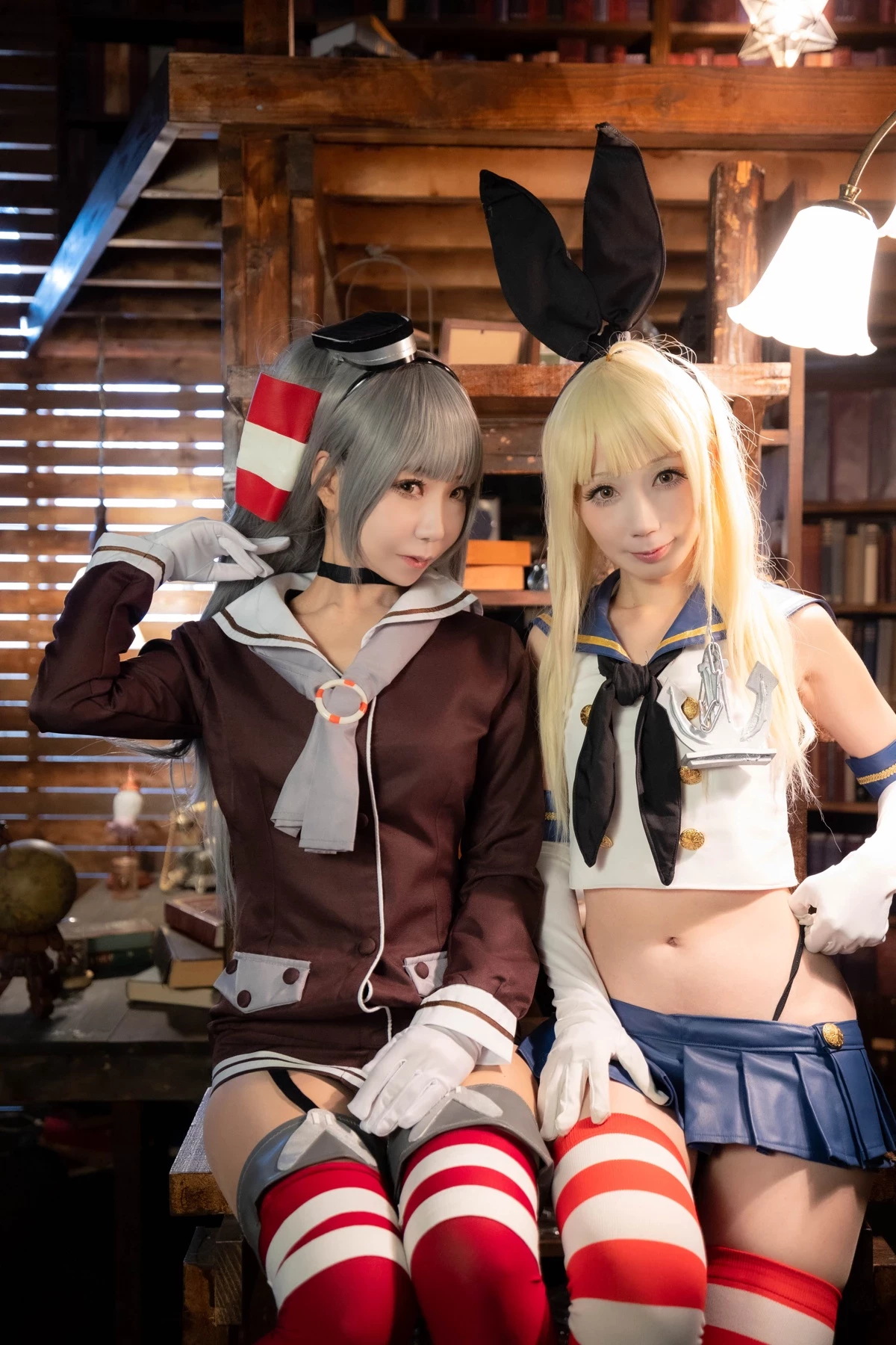 [Air Comiket 2] Shimakaze & Amatsukaze Swimsuit - Zekazeka 2