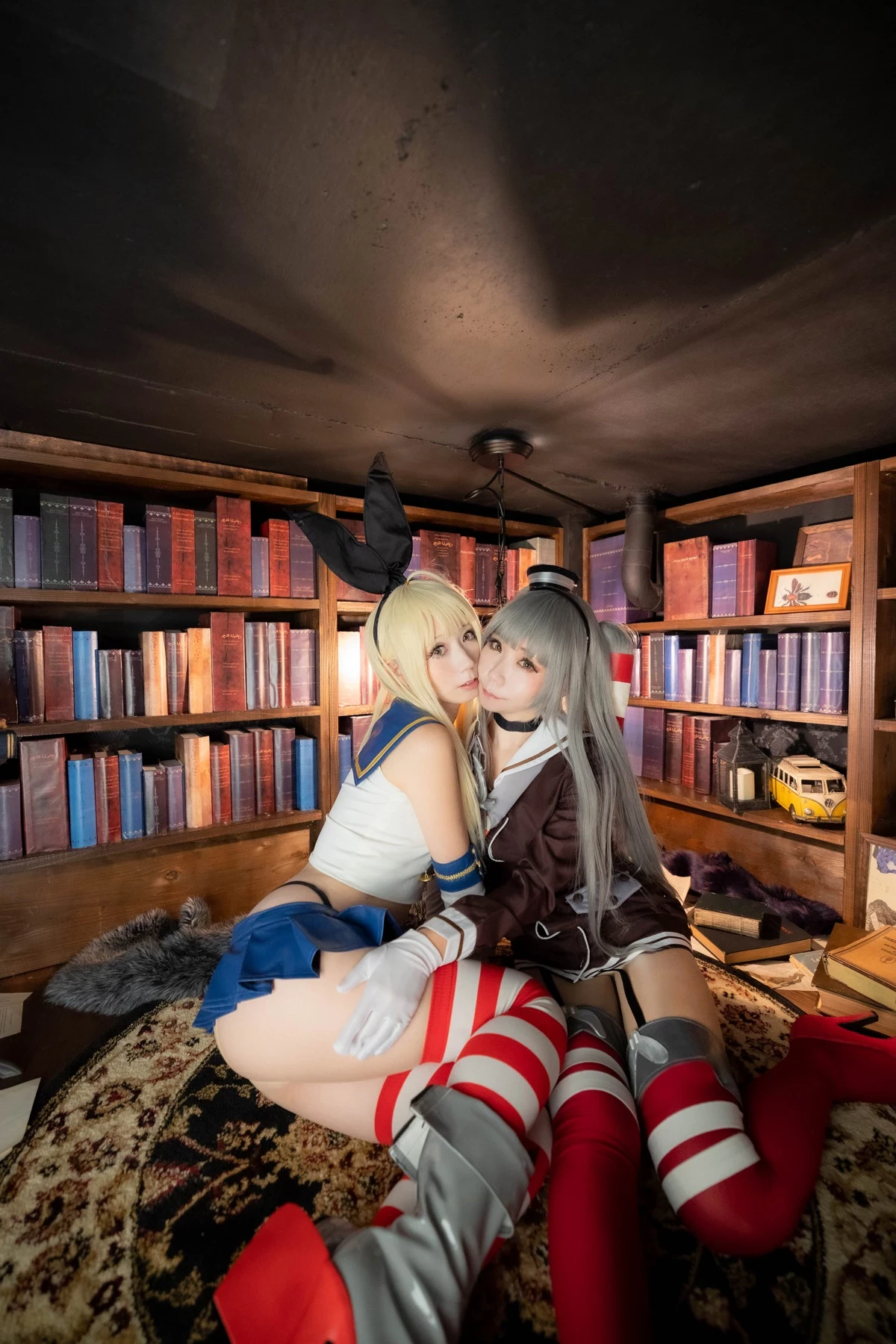 [Air Comiket 2] Shimakaze & Amatsukaze Swimsuit - Zekazeka 2