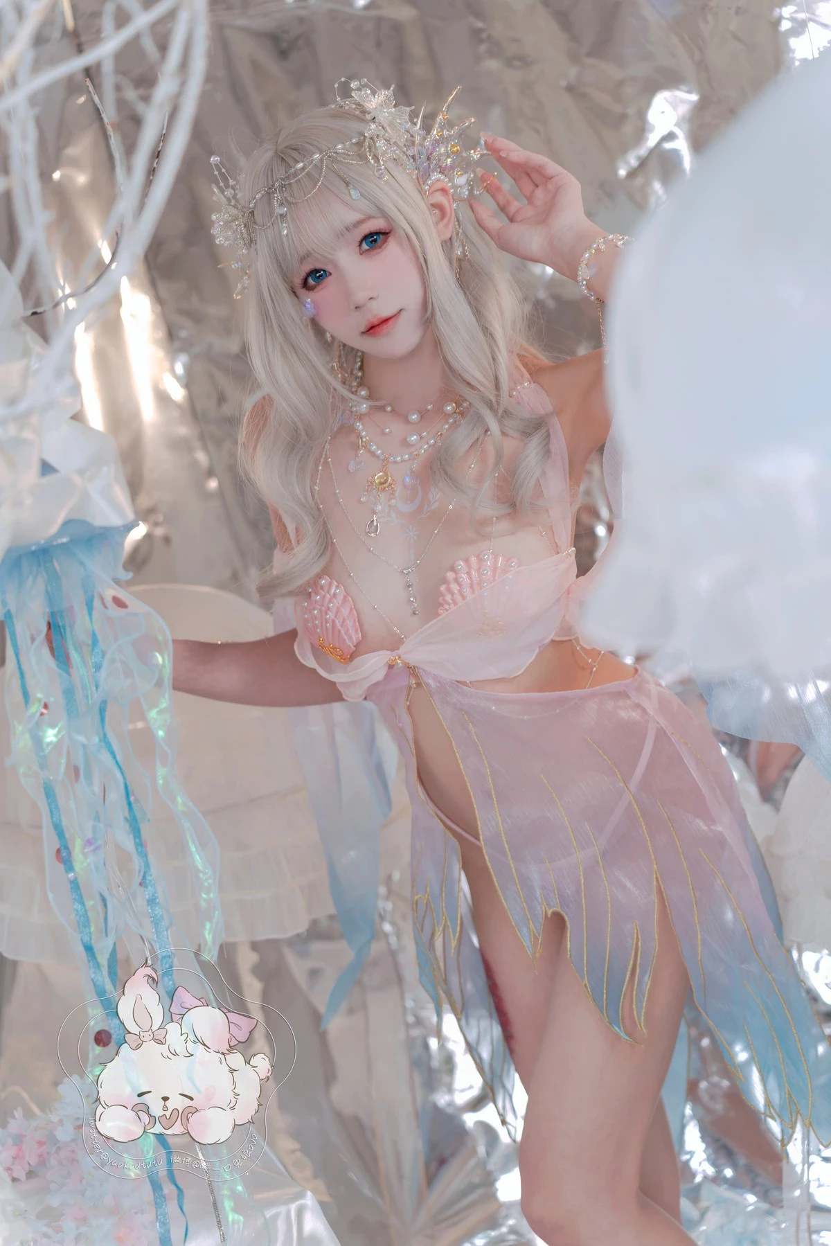 Cosplay 黏黏糰子兔 海的女兒