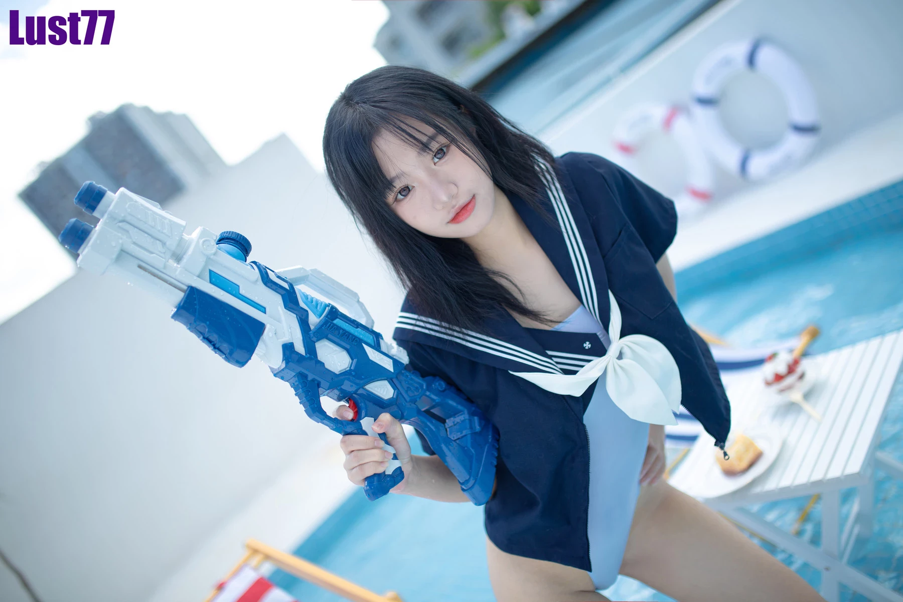 Cosplay 柒柒要乖哦 清涼夏日