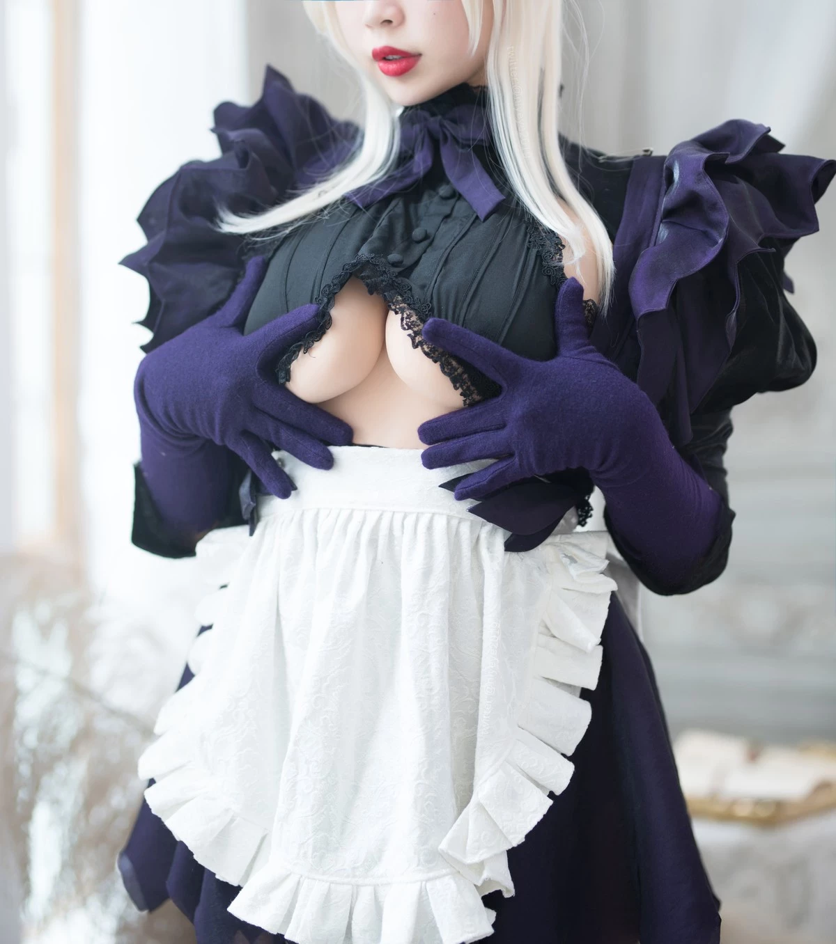 Cosplay 白燁 黑槍呆女僕