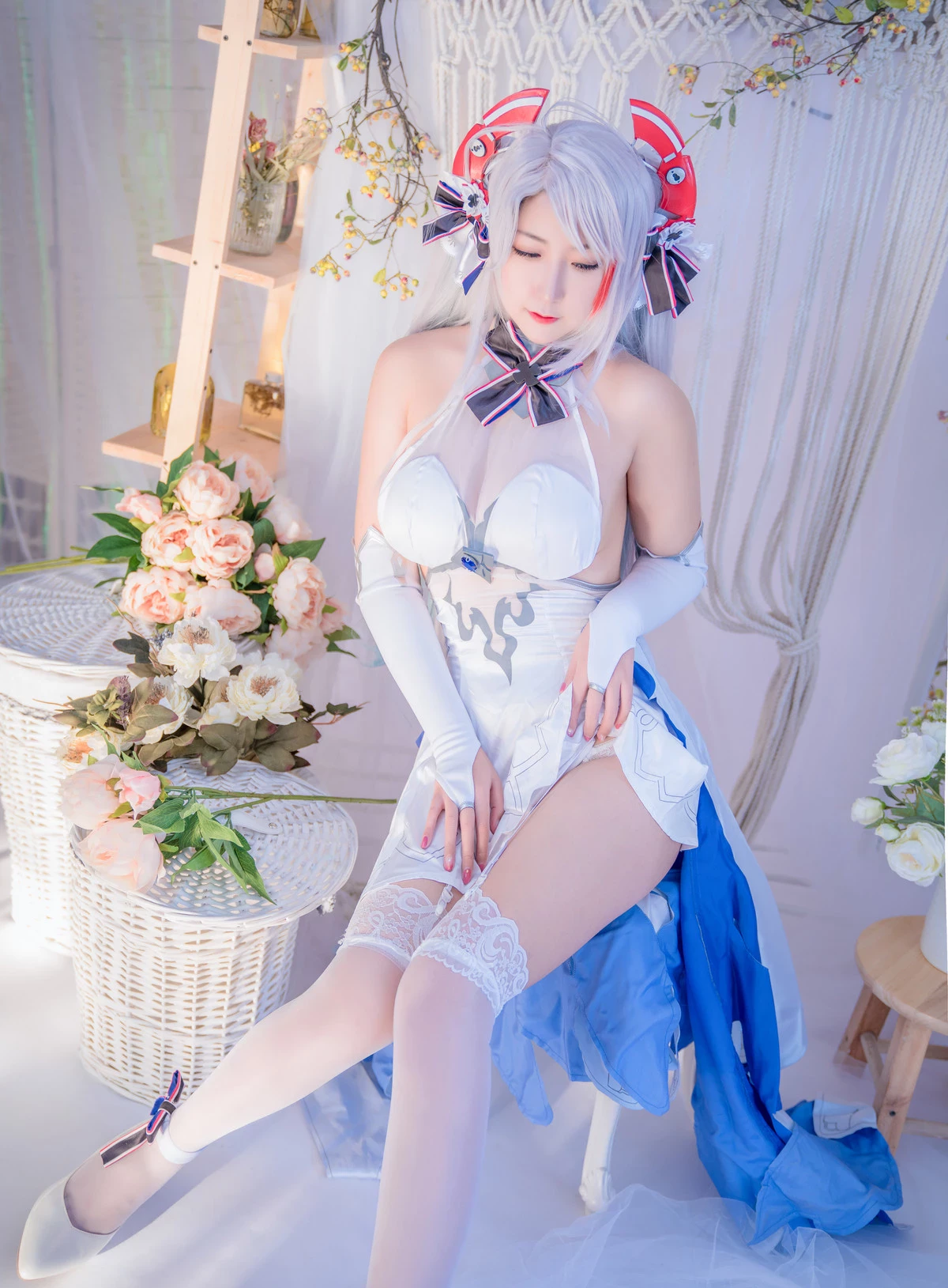 Cosplay 貓九醬Sakura 碧藍誓約 Set.01