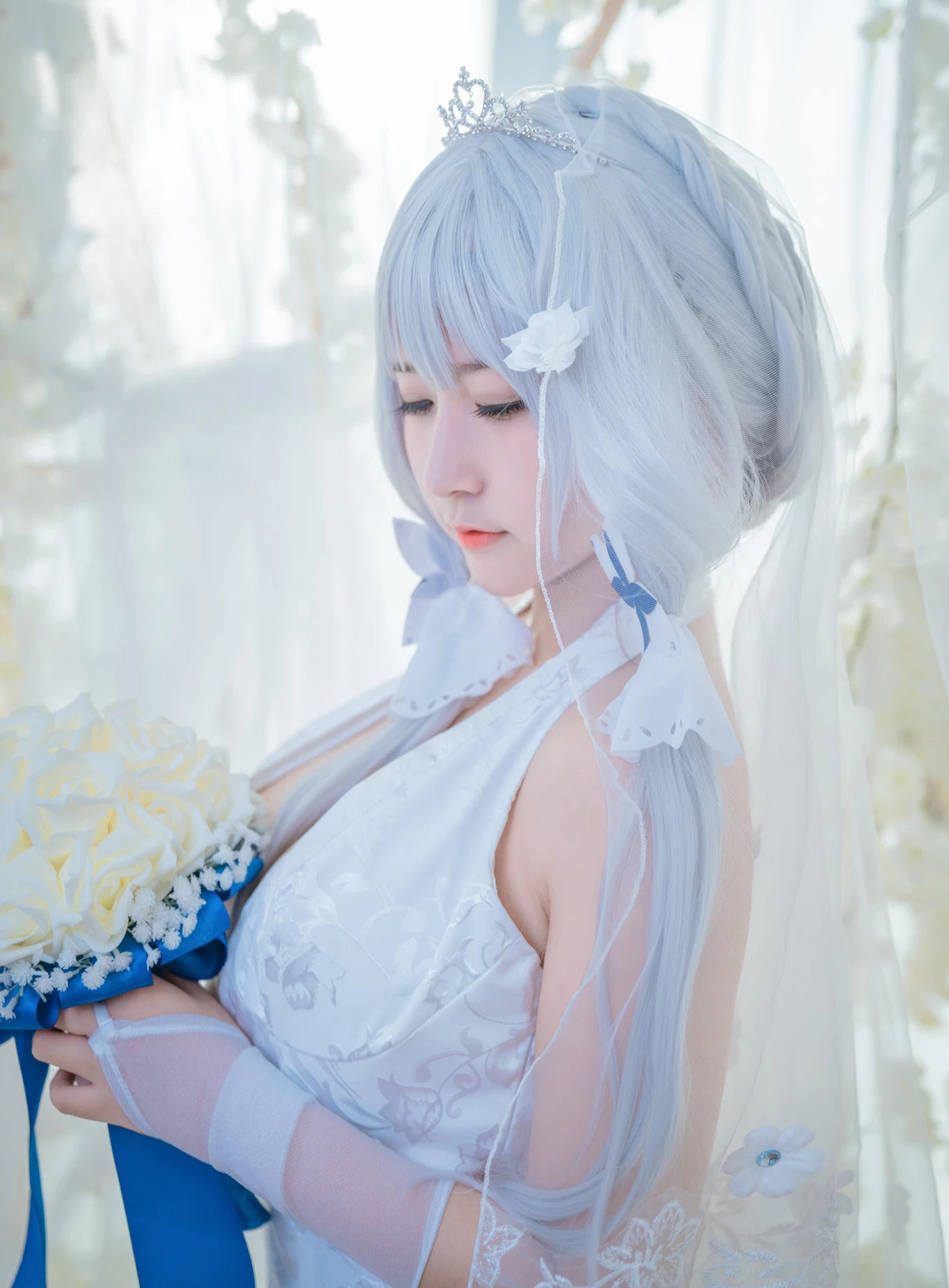 Cosplay 貓九醬Sakura 碧藍誓約 Set.01