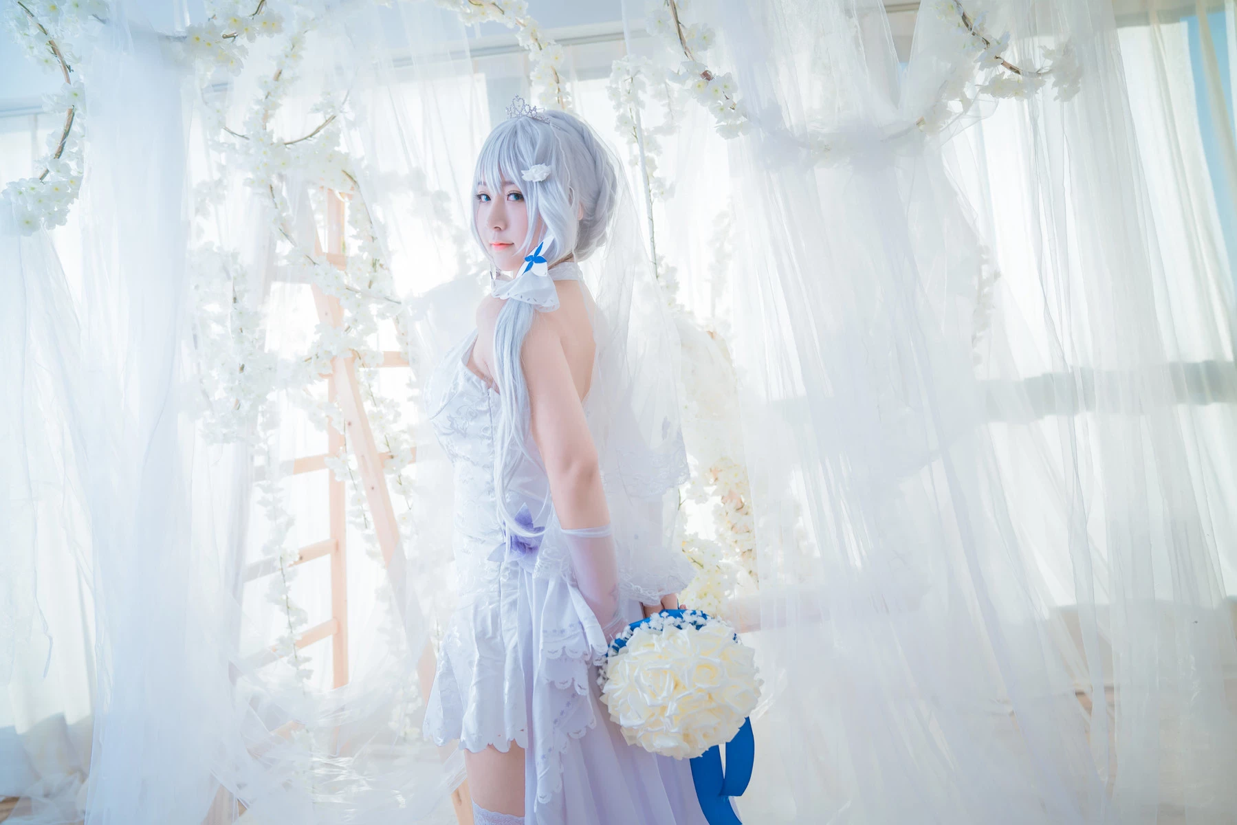 Cosplay 貓九醬Sakura 碧藍誓約 Set.01