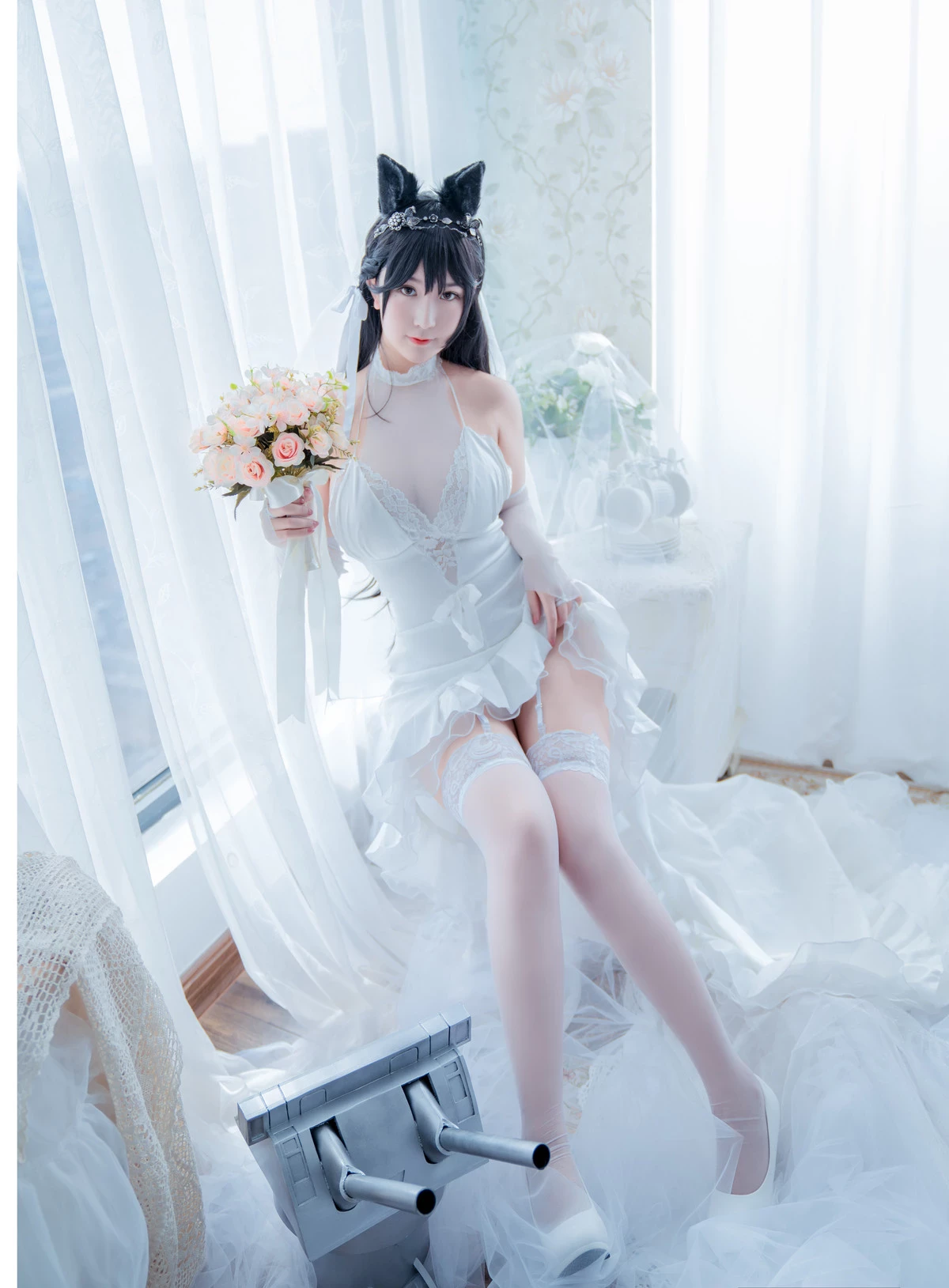 Cosplay 貓九醬Sakura 碧藍誓約 Set.02