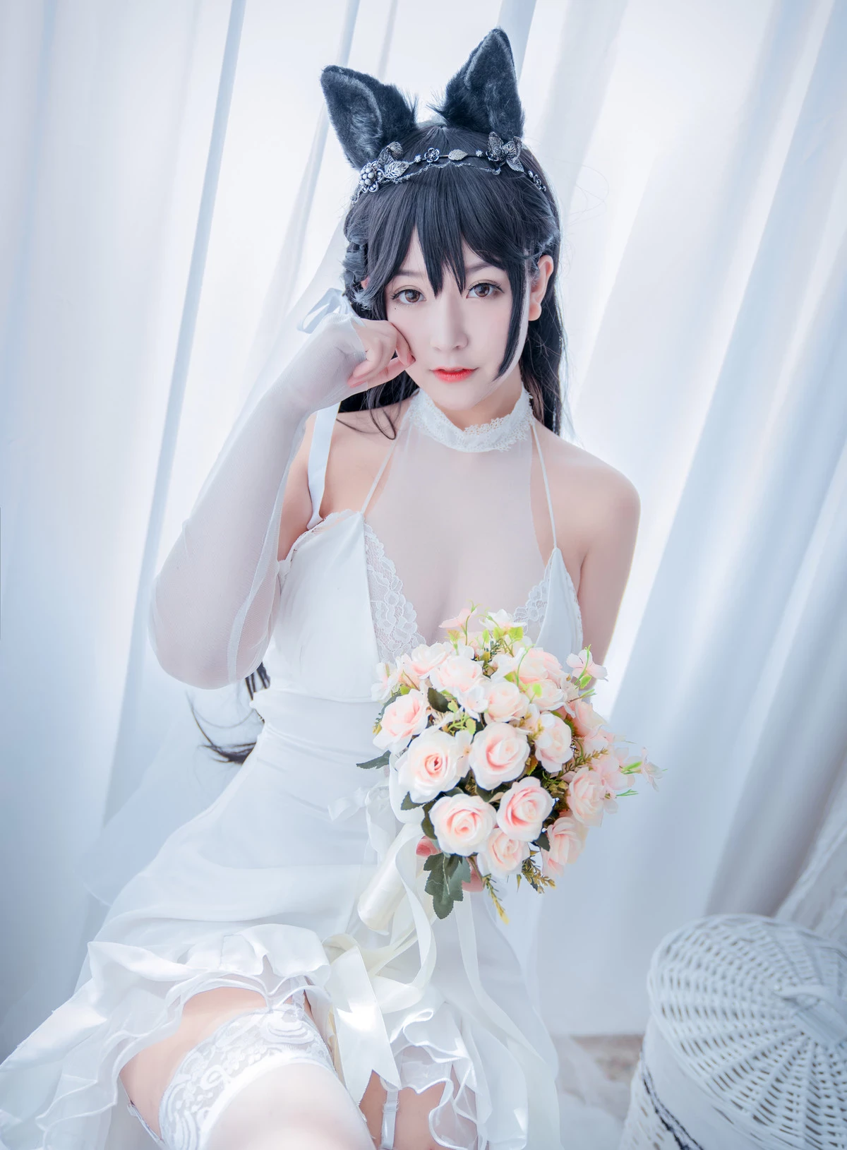 Cosplay 貓九醬Sakura 碧藍誓約 Set.02