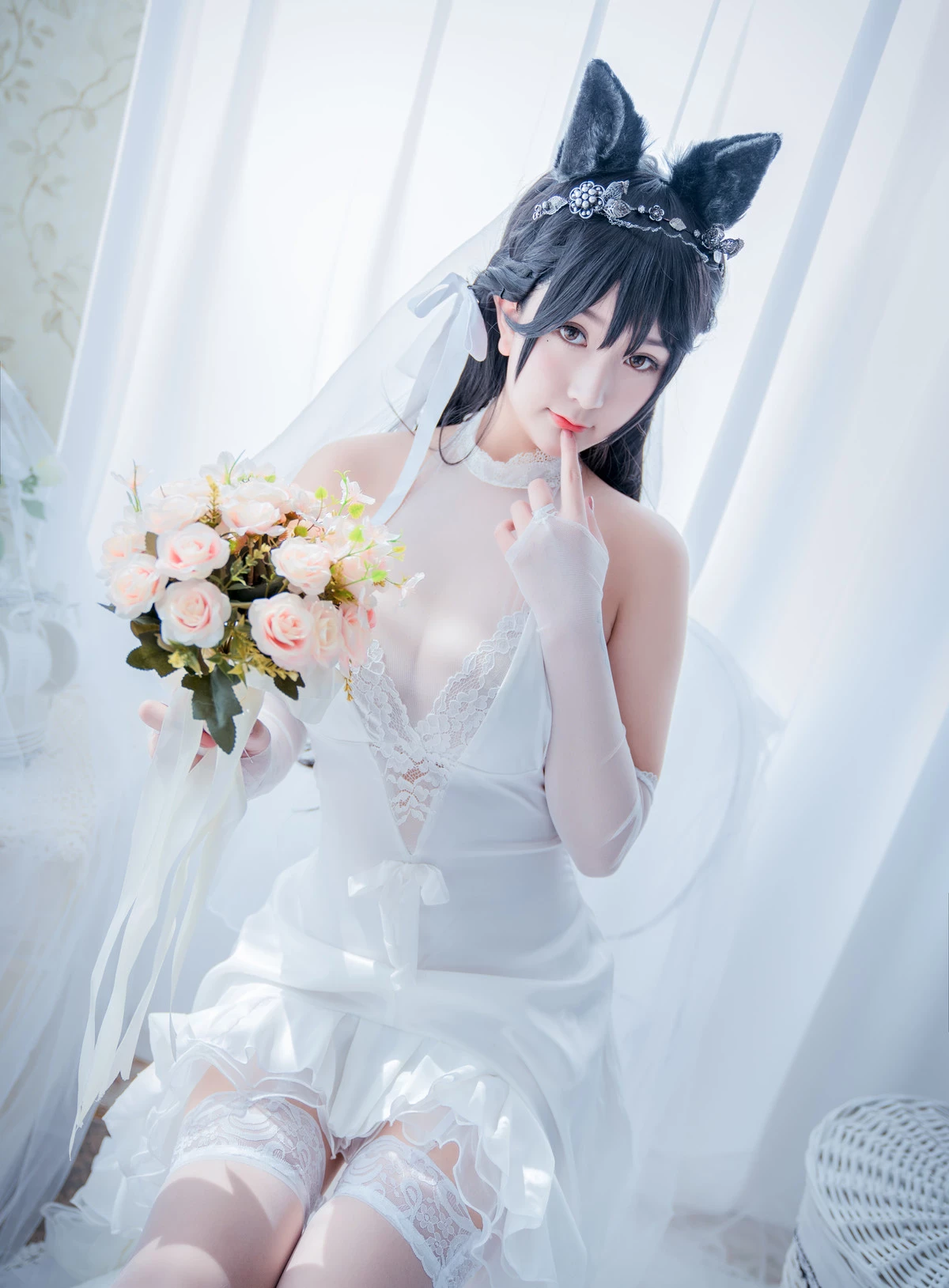 Cosplay 貓九醬Sakura 碧藍誓約 Set.02