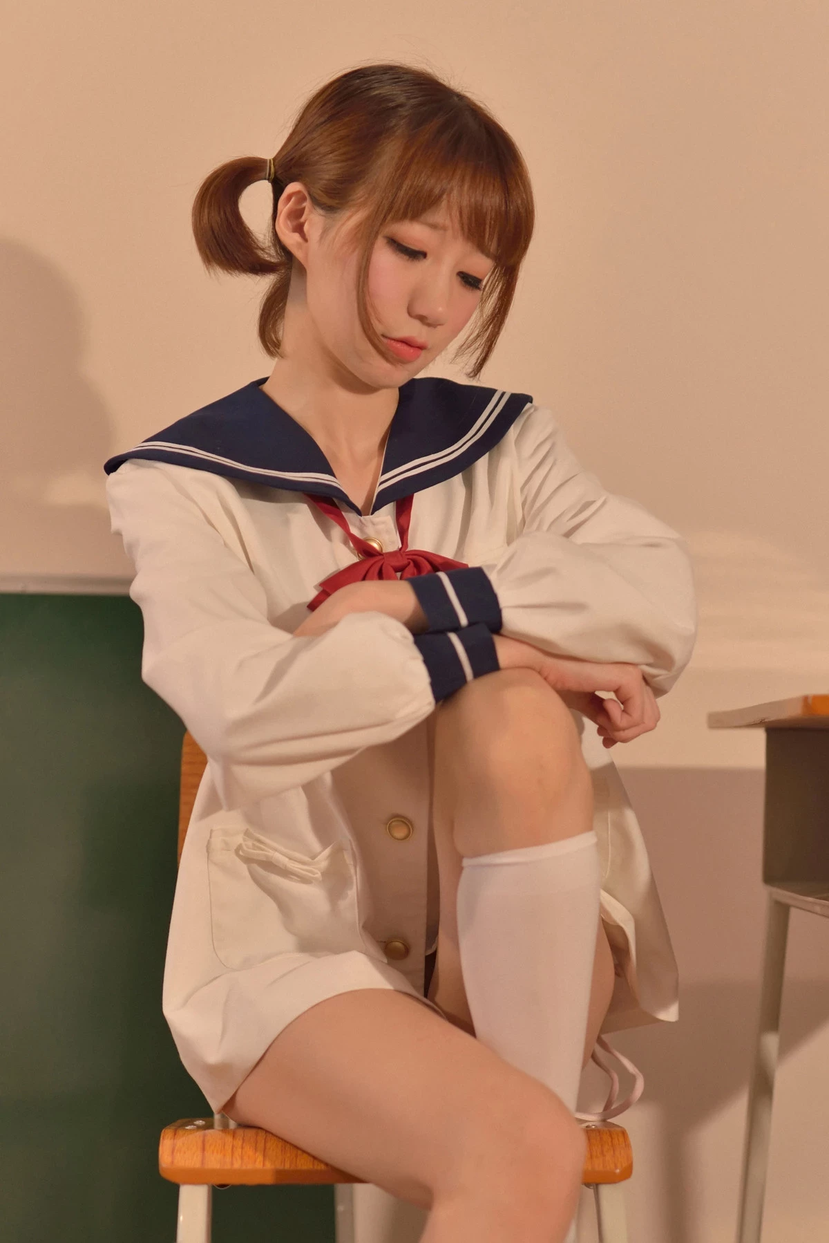 Cosplay Nagisa魔物喵 生理課 Set.02