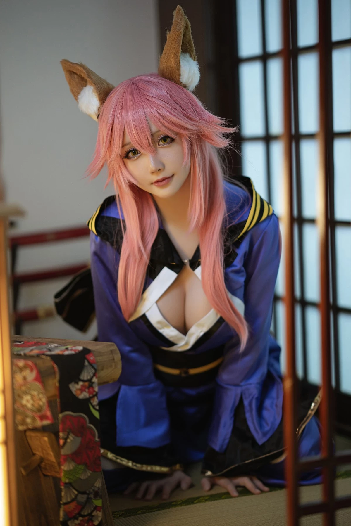 Cosplay 星之遲遲Hoshilily 玉藻前忠犬蓄勢待發