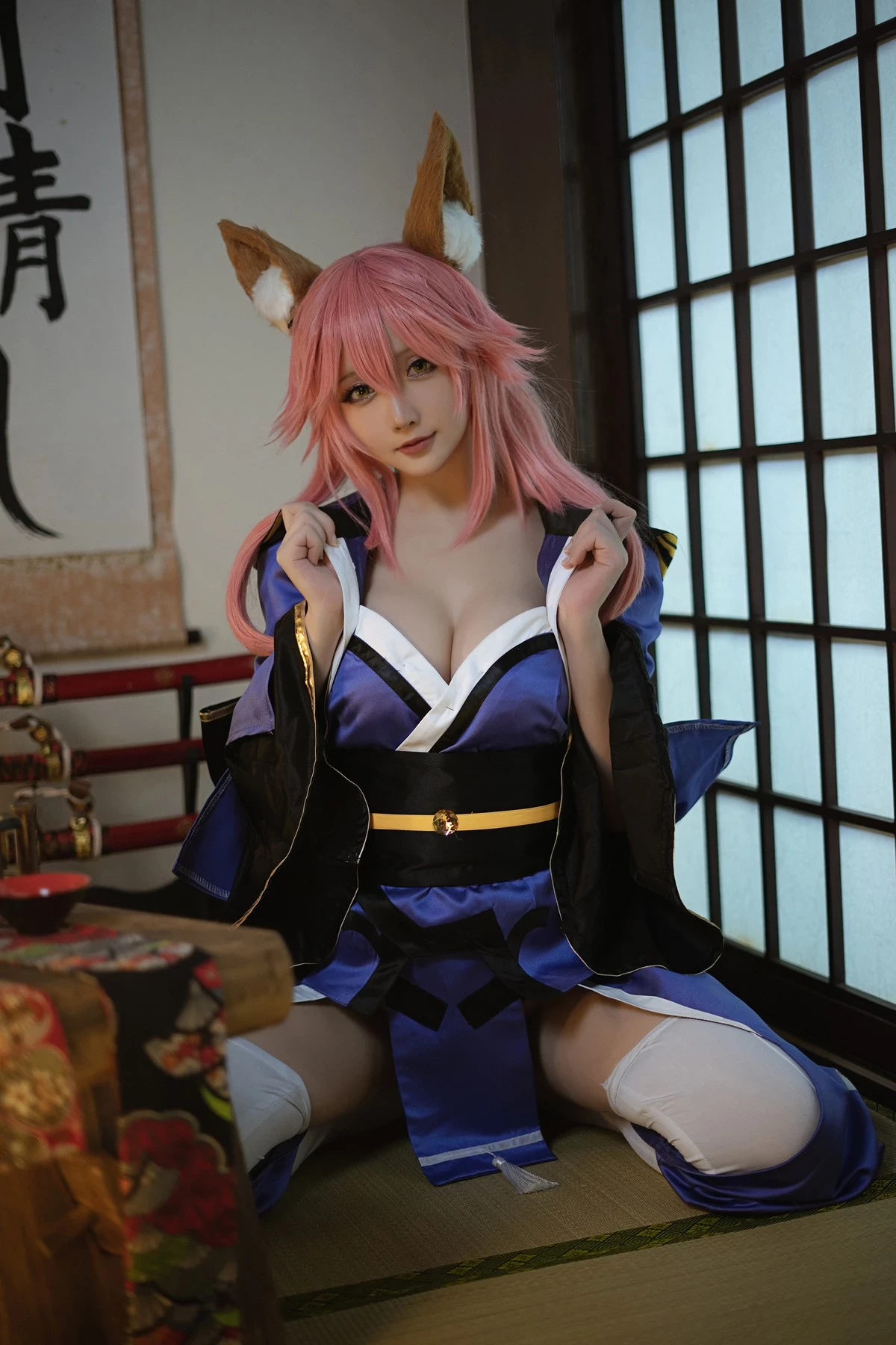 Cosplay 星之遲遲Hoshilily 玉藻前忠犬蓄勢待發