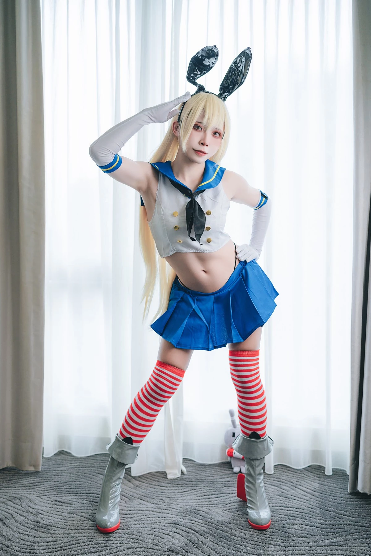 Cosplay 浵卡Tokar Shimakaze Kancolle