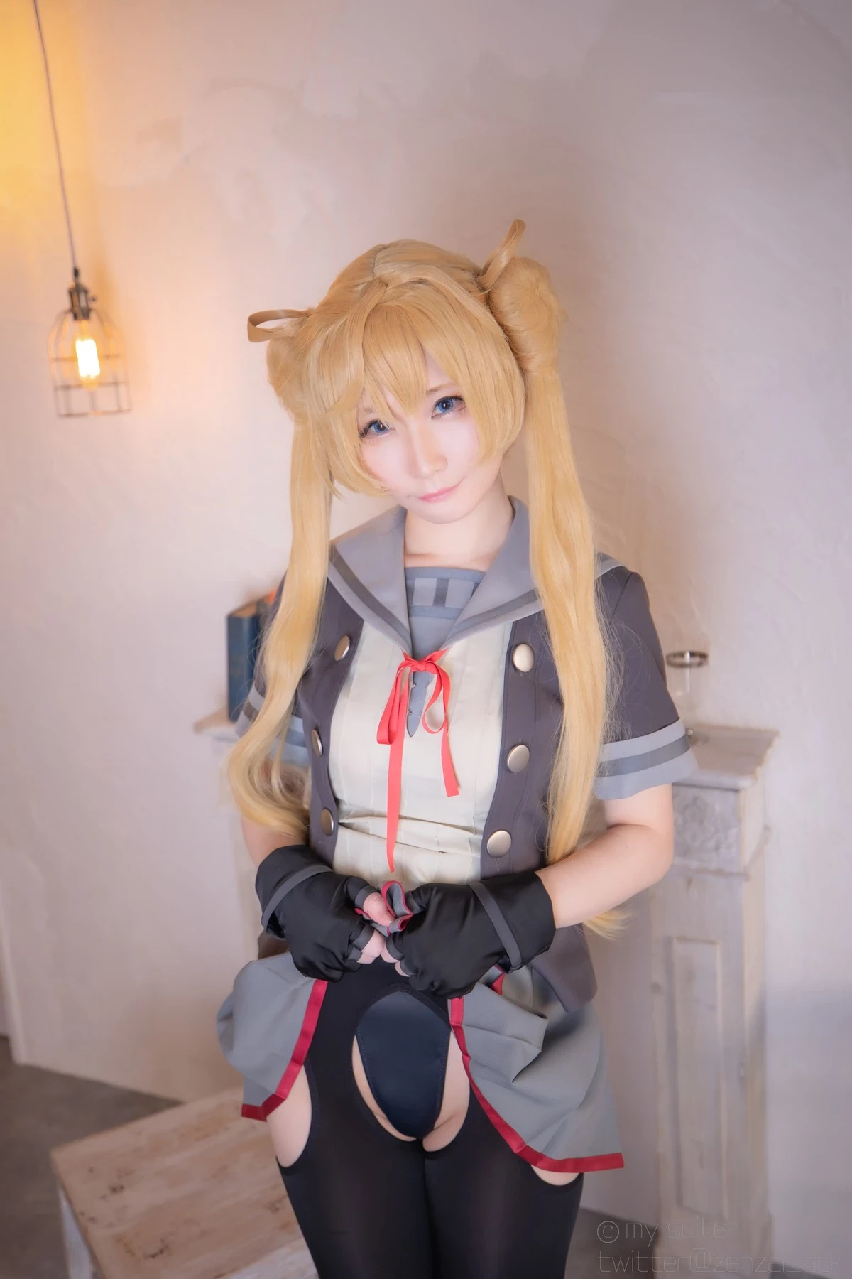 Cosplay Atsukiあつき 艦娘がスパッツの良さを教えてくれる Set.01