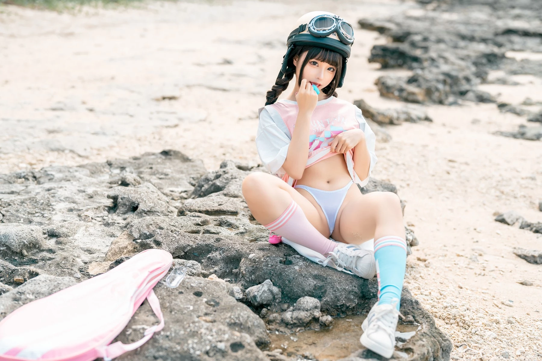 Cosplay 蠢沫沫 Chunmomo Electric Car Set.02