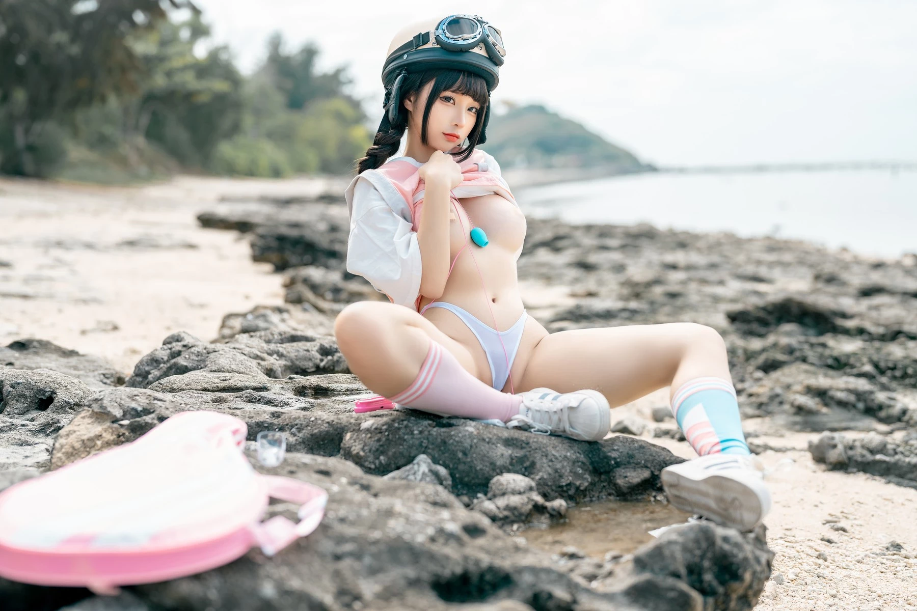 Cosplay 蠢沫沫 Chunmomo Electric Car Set.02