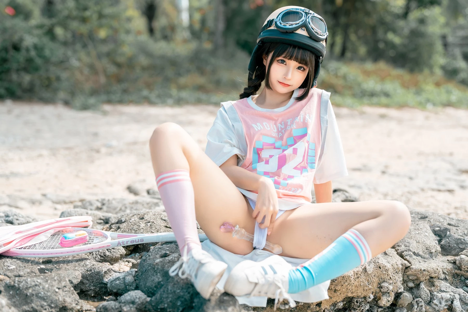 Cosplay 蠢沫沫 Chunmomo Electric Car Set.02