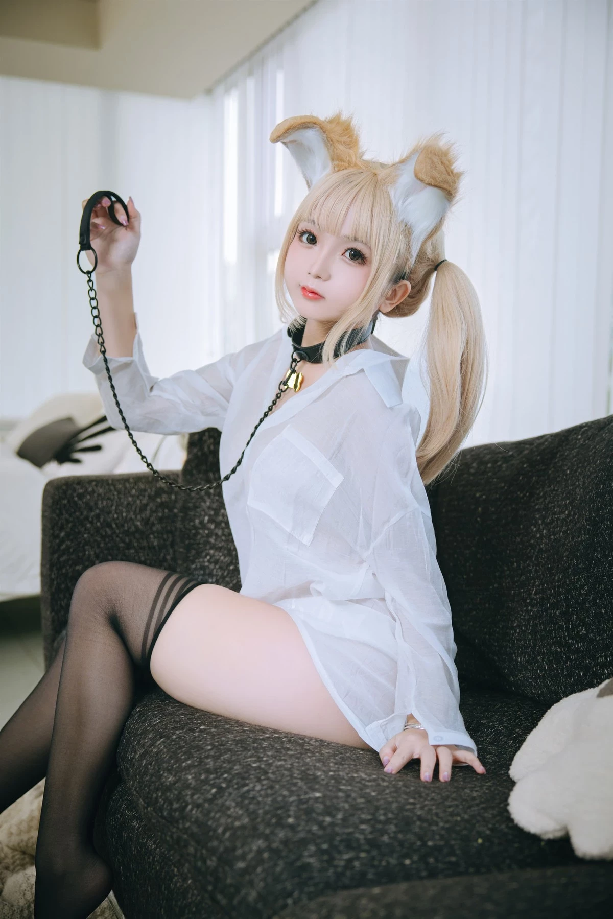 Cosplay 日奈嬌 襯衫小狗 Set.02