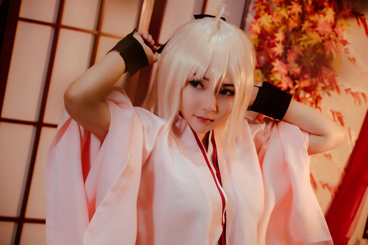 Potato Godzilla - Okita Souji Sakura Saber