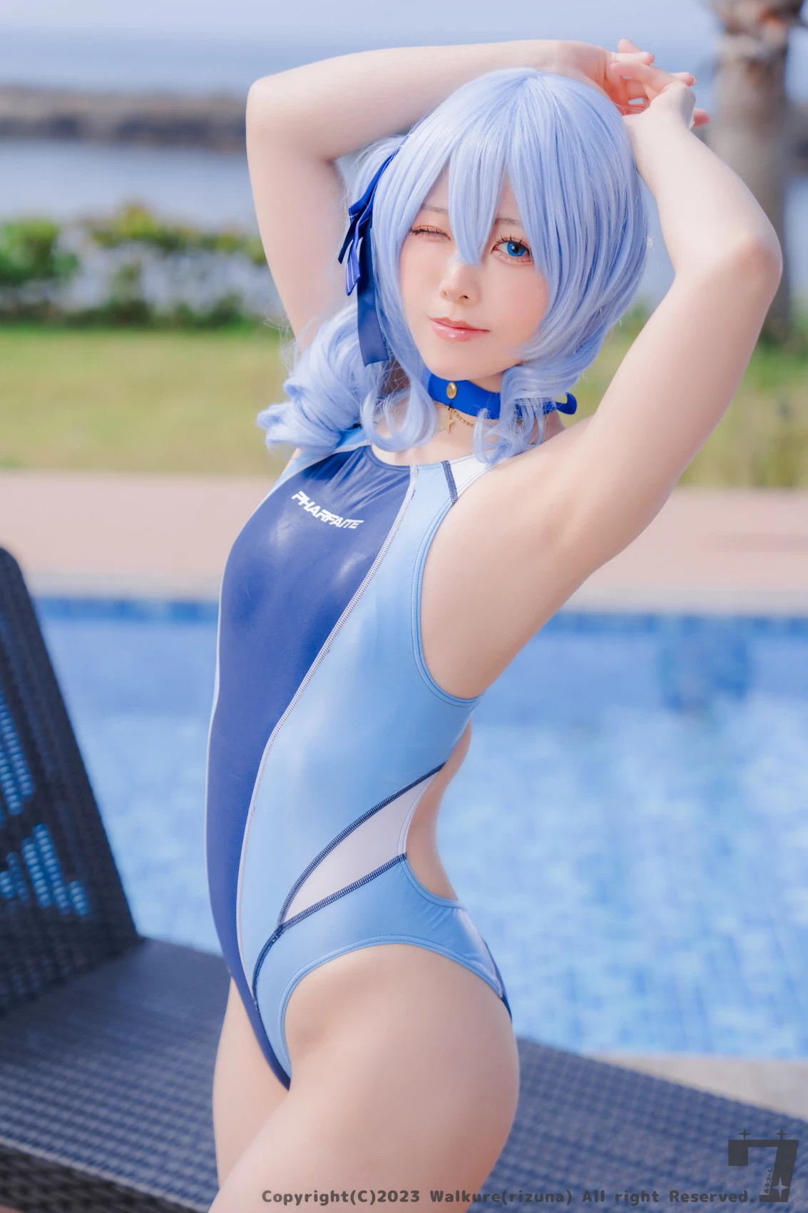 Rizuna - Hoshimachi Suisei school swimsuit