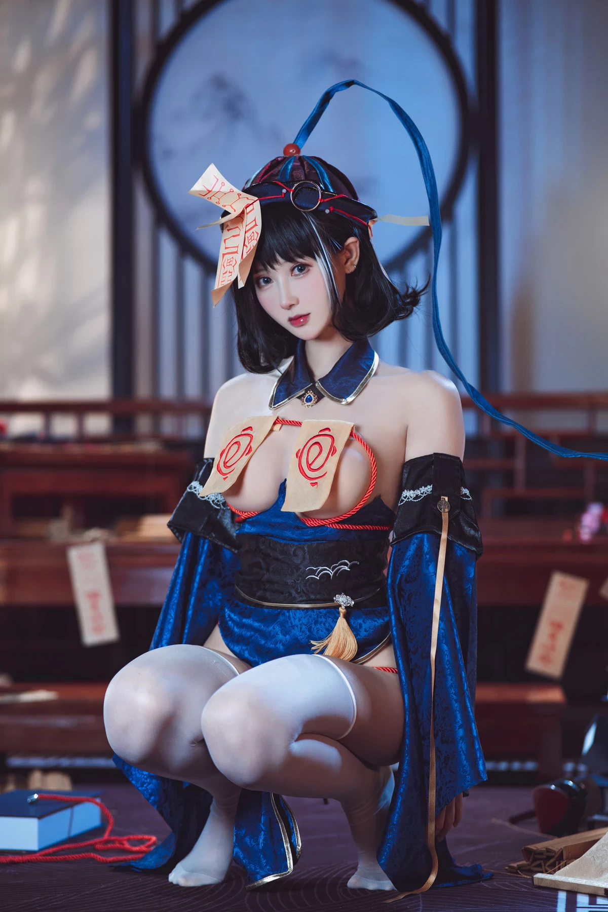 Cosplay 羽生三未 華甲歡慶殭屍三未全