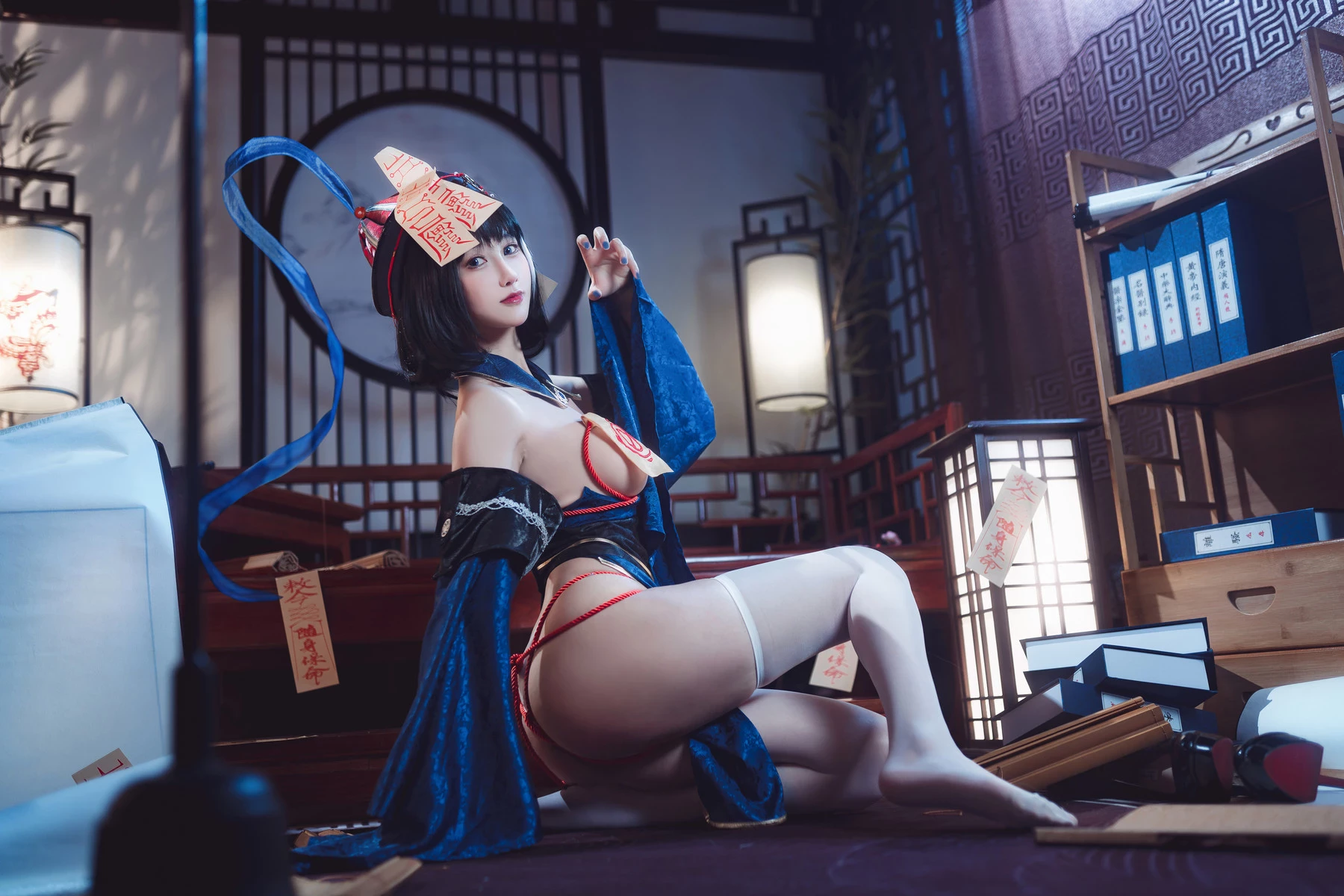 Cosplay 羽生三未 華甲歡慶殭屍三未全