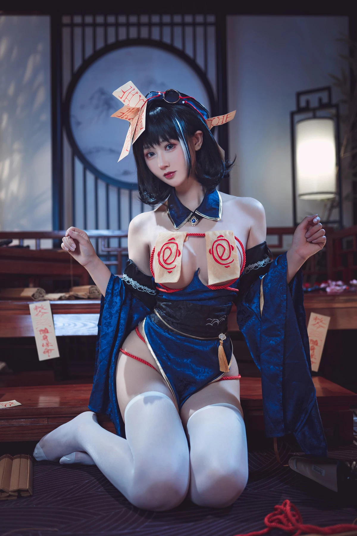 Cosplay 羽生三未 華甲歡慶殭屍三未全