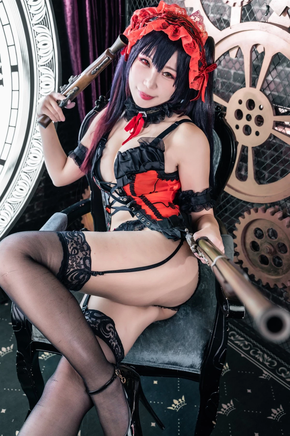 Cosplay 小琪Aki 時崎狂三 Kurumi Tokisaki