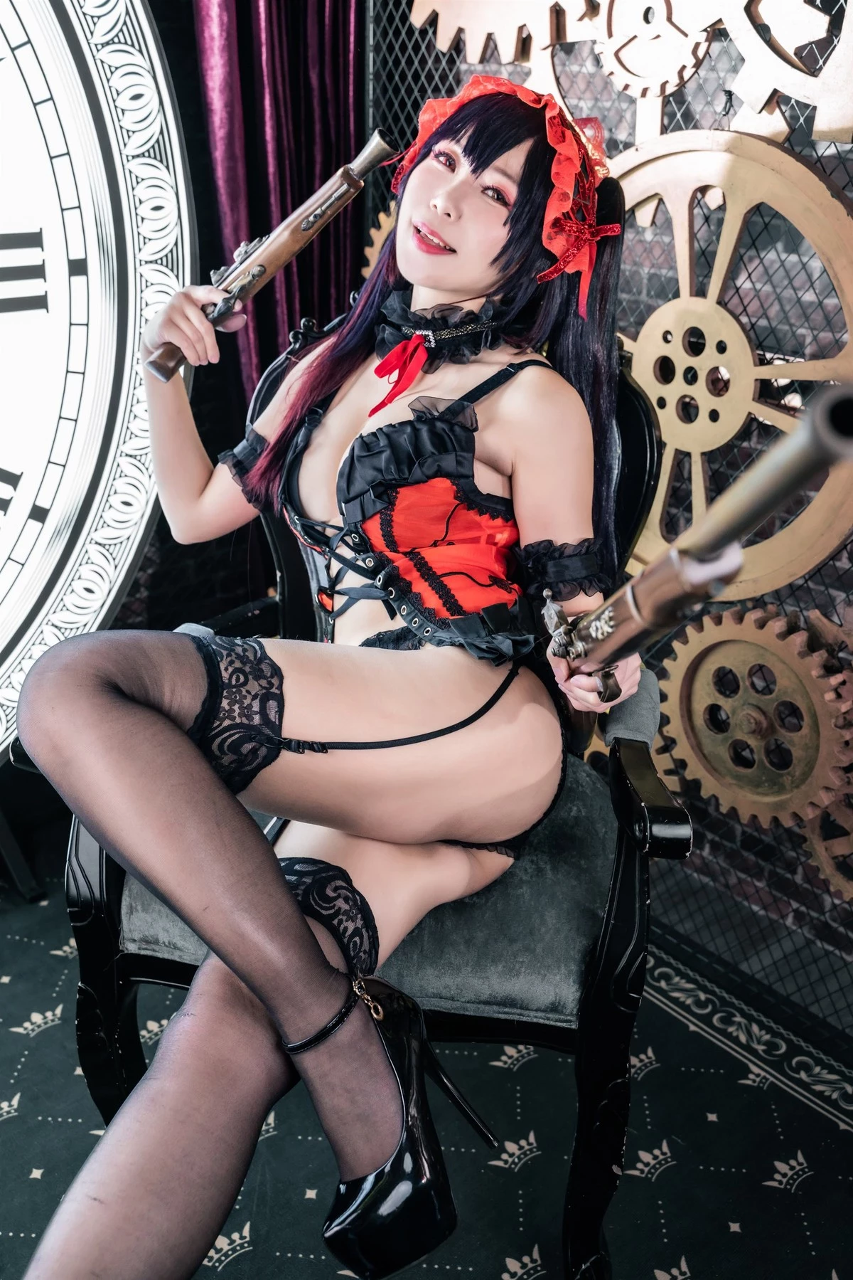 Cosplay 小琪Aki 時崎狂三 Kurumi Tokisaki