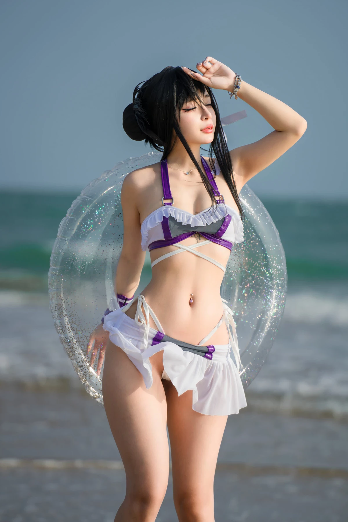 Cosplay Umeko.J Tifa Swimsuit Set.02