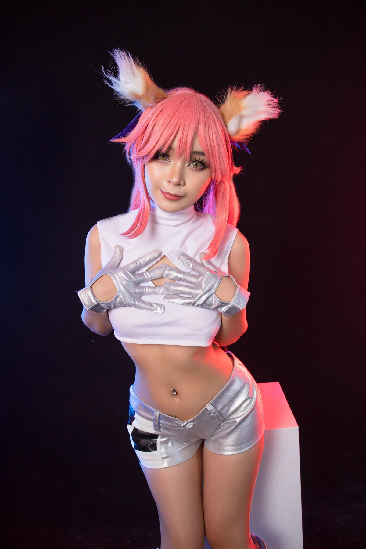 Cosplay Umeko.J Tamamo Racing Fate Extrella