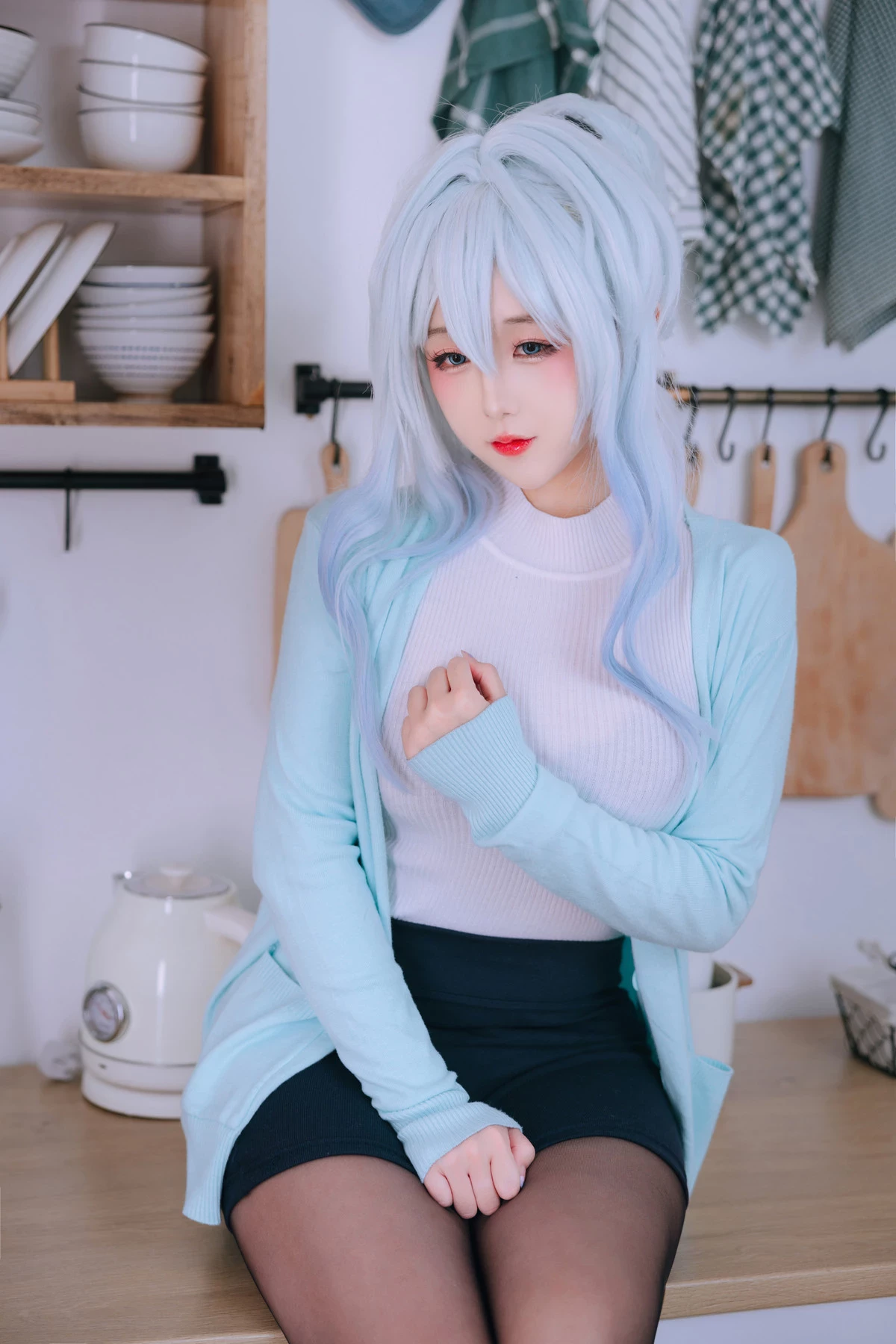 Cosplay Rinaijiao日奈嬌 未亡人雪女 Set.03